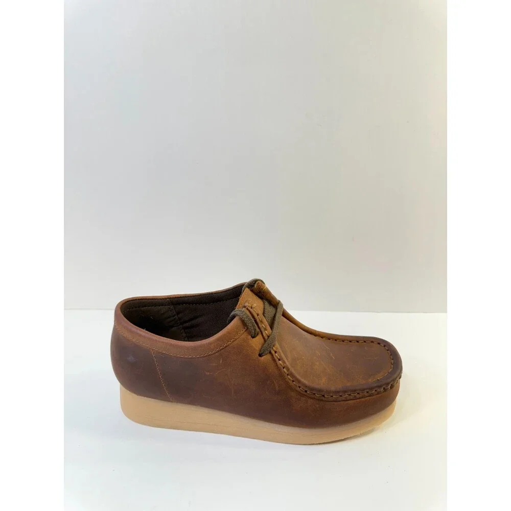 Clarks Women's Padmora Oxford, Brown Smooth, 6 M US